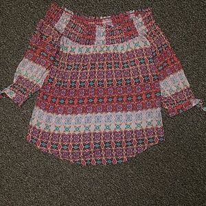 Off the shoulder top